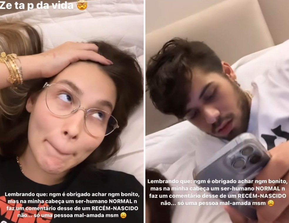 Virginia e Zé Felipe rebatem comentário sobre a filha