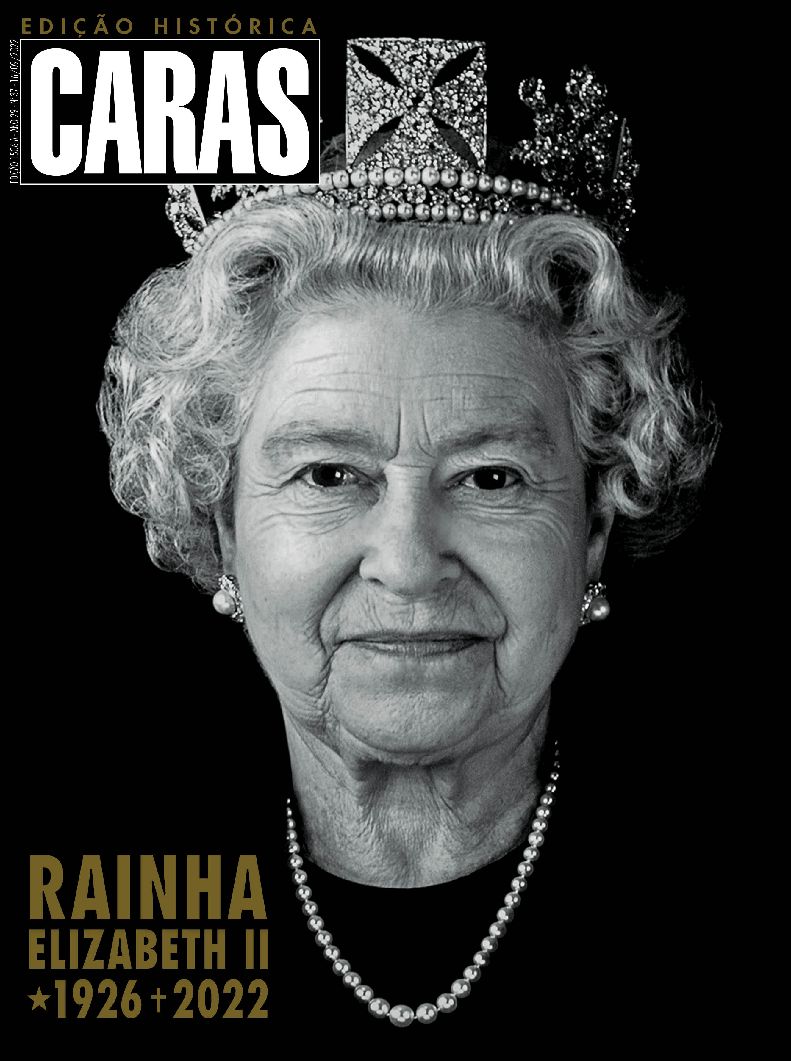 Capa especial Rainha Elizabeth