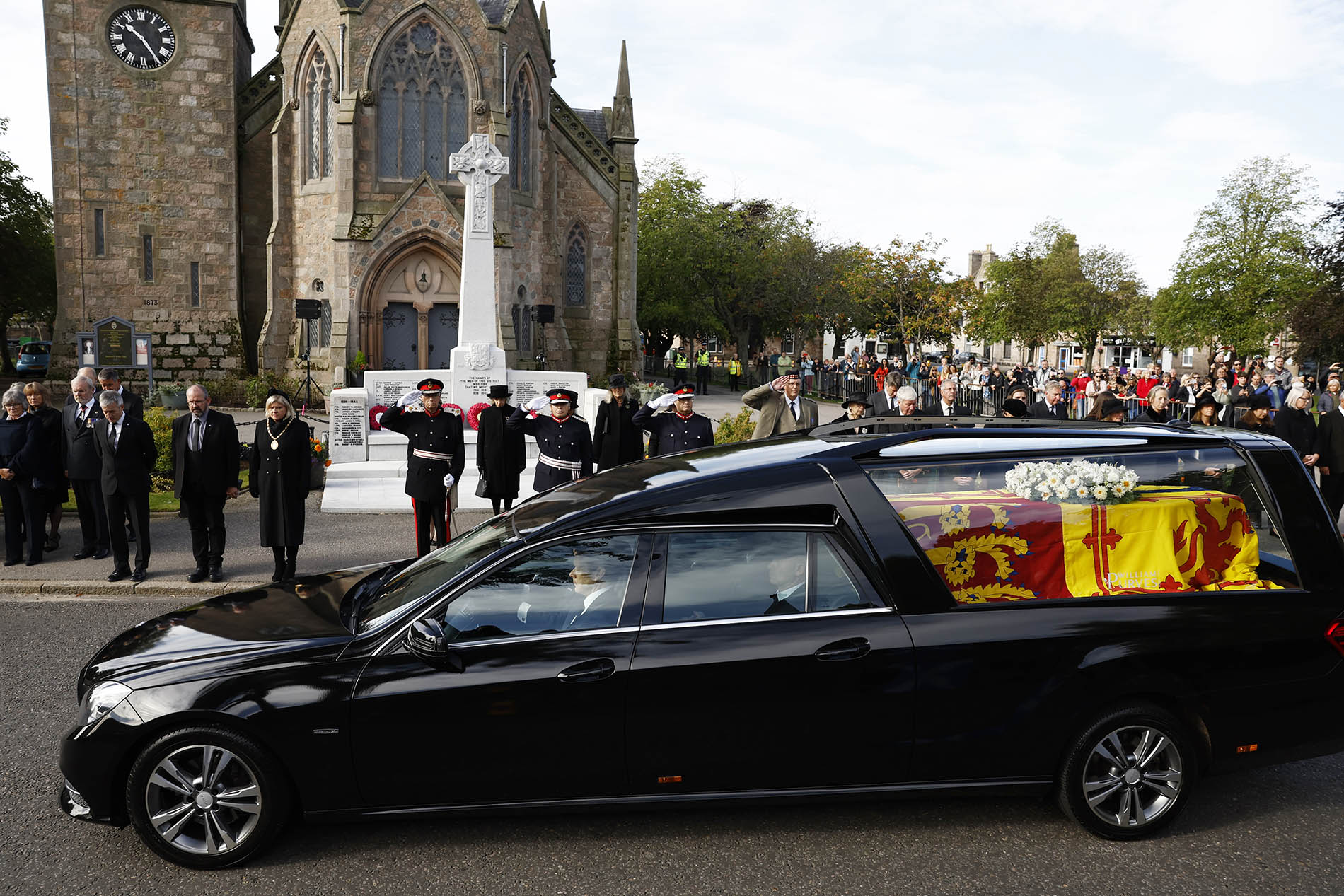 Cortejo fúnebre da Rainha Elizabeth II