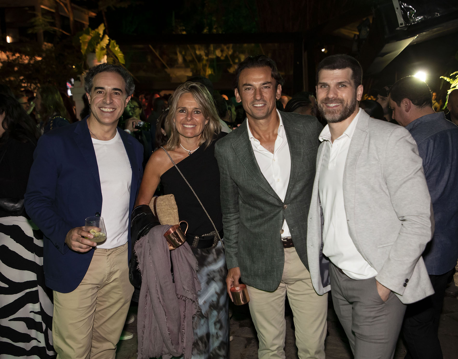 Mauro Rial, Frederique Mendes, Patrick Mendes e André Sena