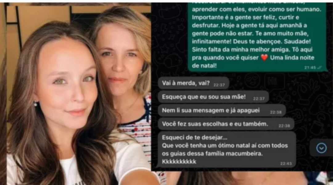 Novo trecho de conversa de Larissa Manoela e a mãe Silvana