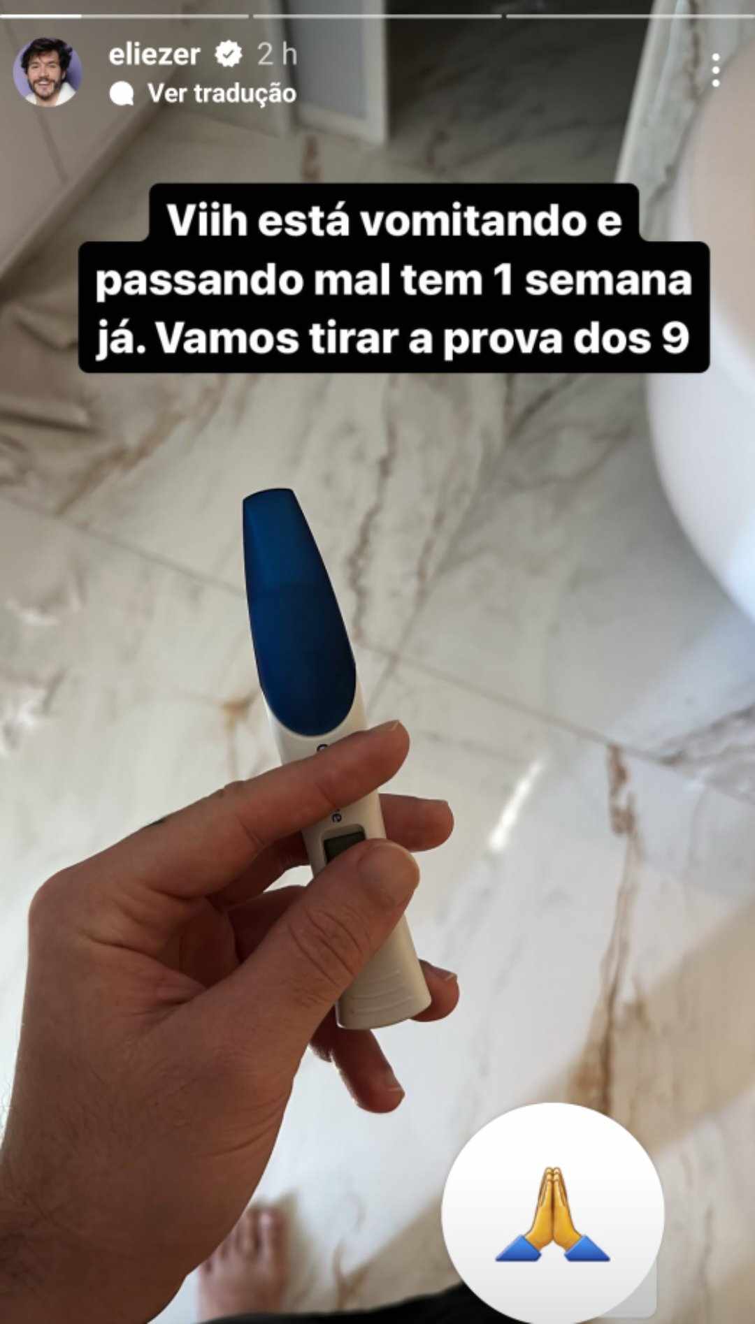 Viih Tube faz teste de gravidez