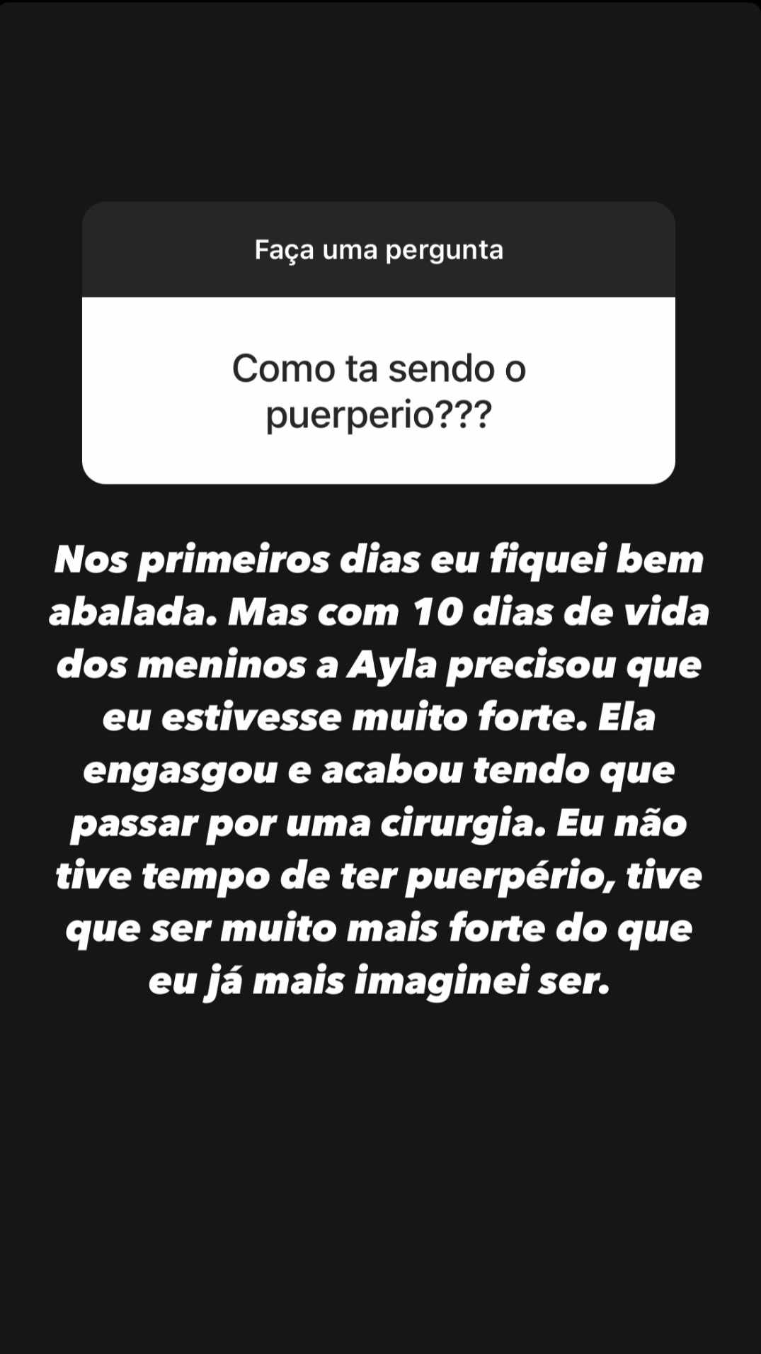 Bárbara Evans desabafa sobre período de puerpério: "Não tive tempo"