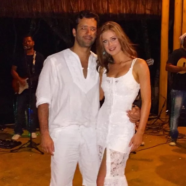 Marina Ruy Barbosa e Caio Nabuco