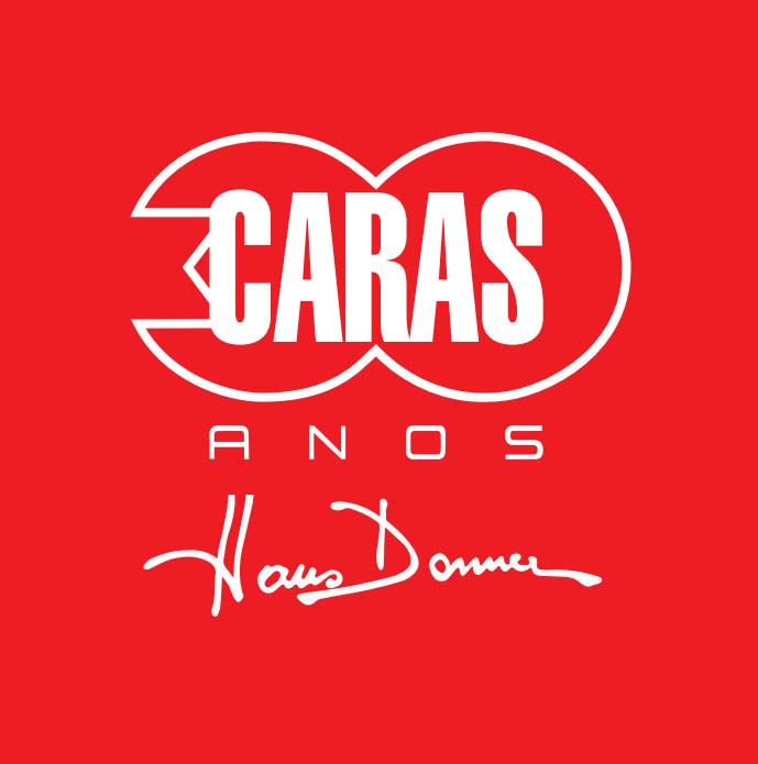 CARAS 30 anos - Logo Hans Donner