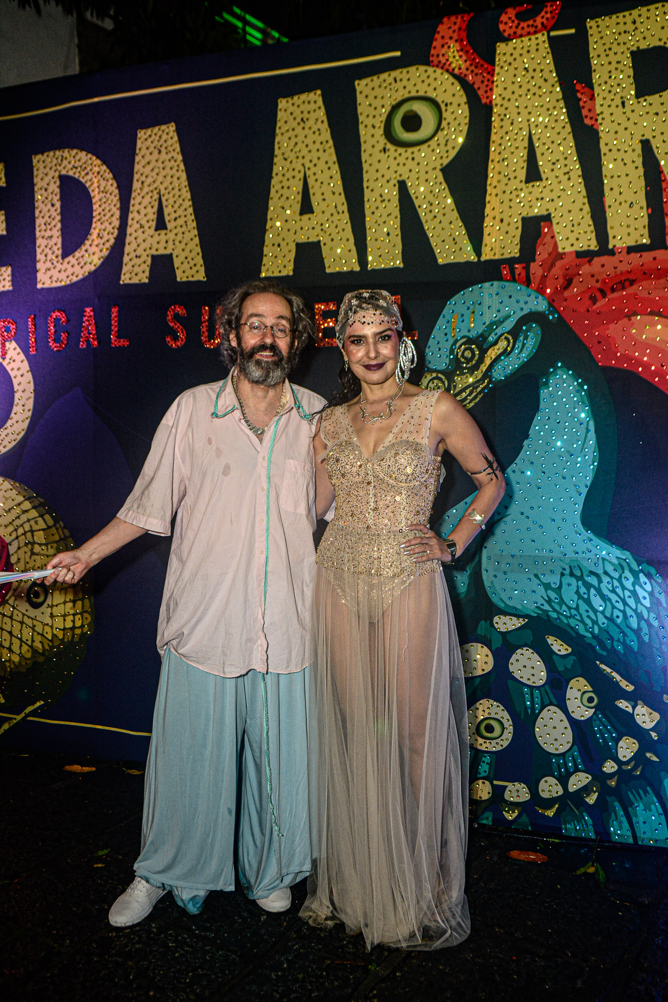 Daniel Dantas e Letícia Sabatella