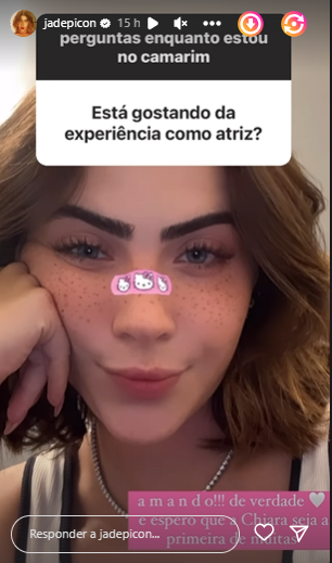 Jade Picon fala sobre experiência como atriz