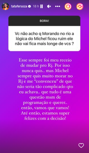 Thais Fersoza fala sobre mudança definitiva com a família para o Rio