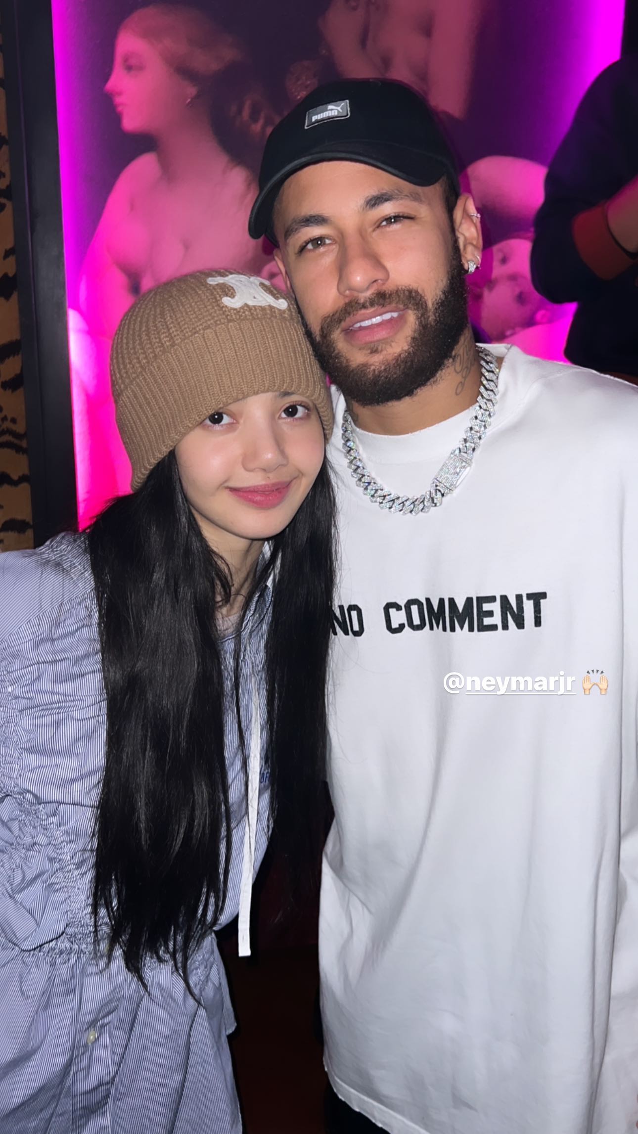 Lisa e Neymar