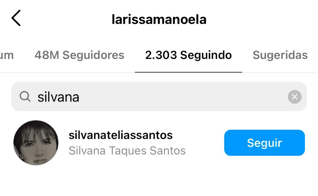 Mãe de Larissa Manoela dá unfollow na filha