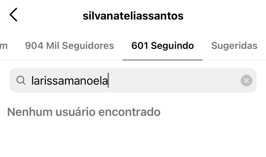 Mãe de Larissa Manoela dá unfollow na filha