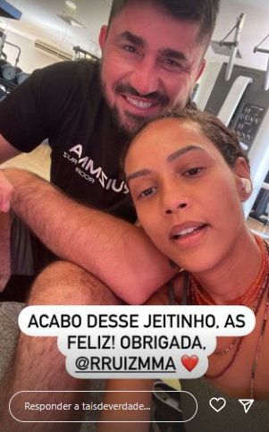 Taís Araujo volta a correr e mostra treino