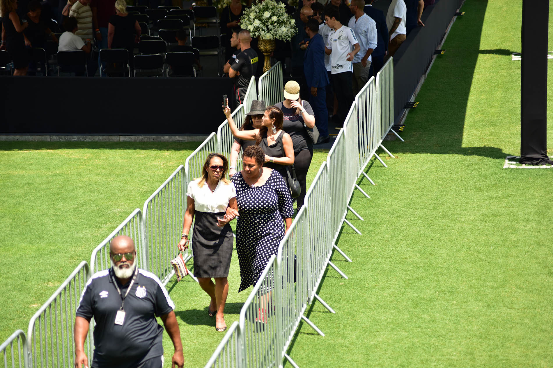 Velório do rei Pelé em Santos