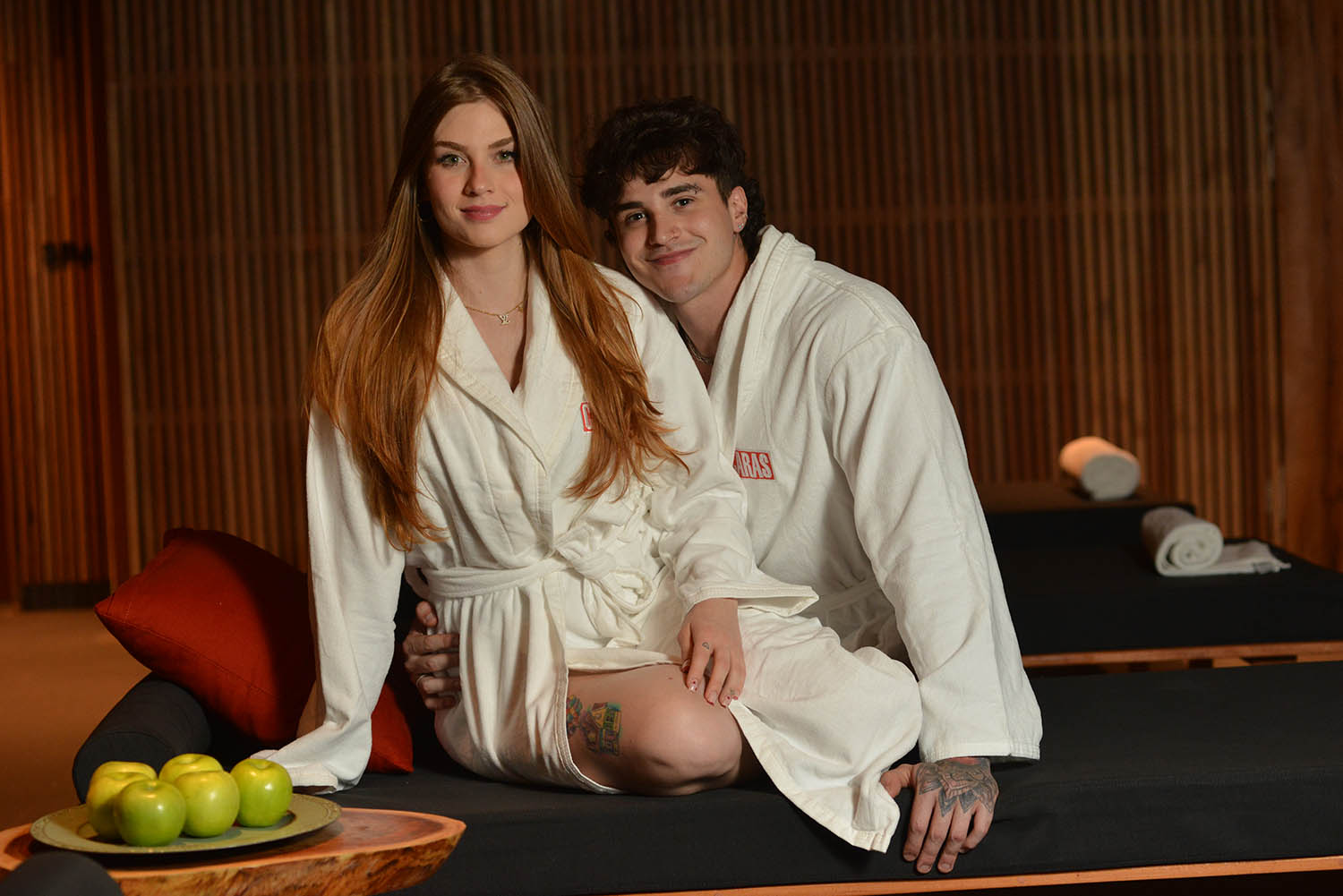  Flávia Charallo e Alex Mapeli no SPA.