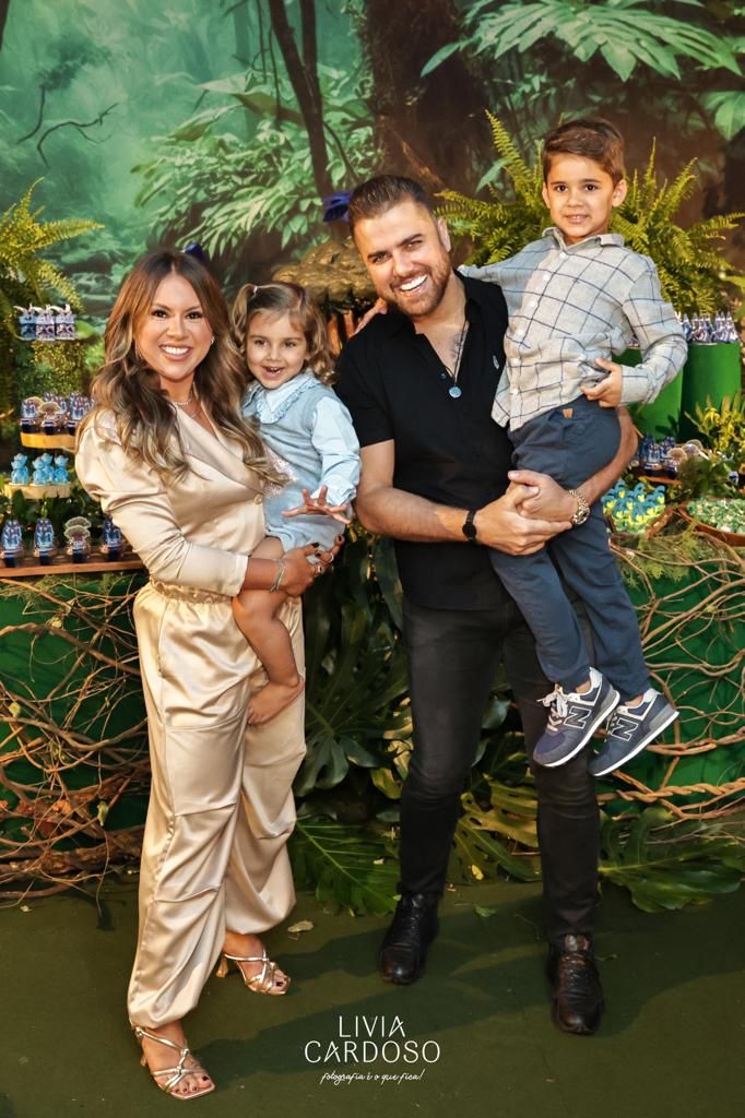 Natália Toscano, José Filho e Zé Neto