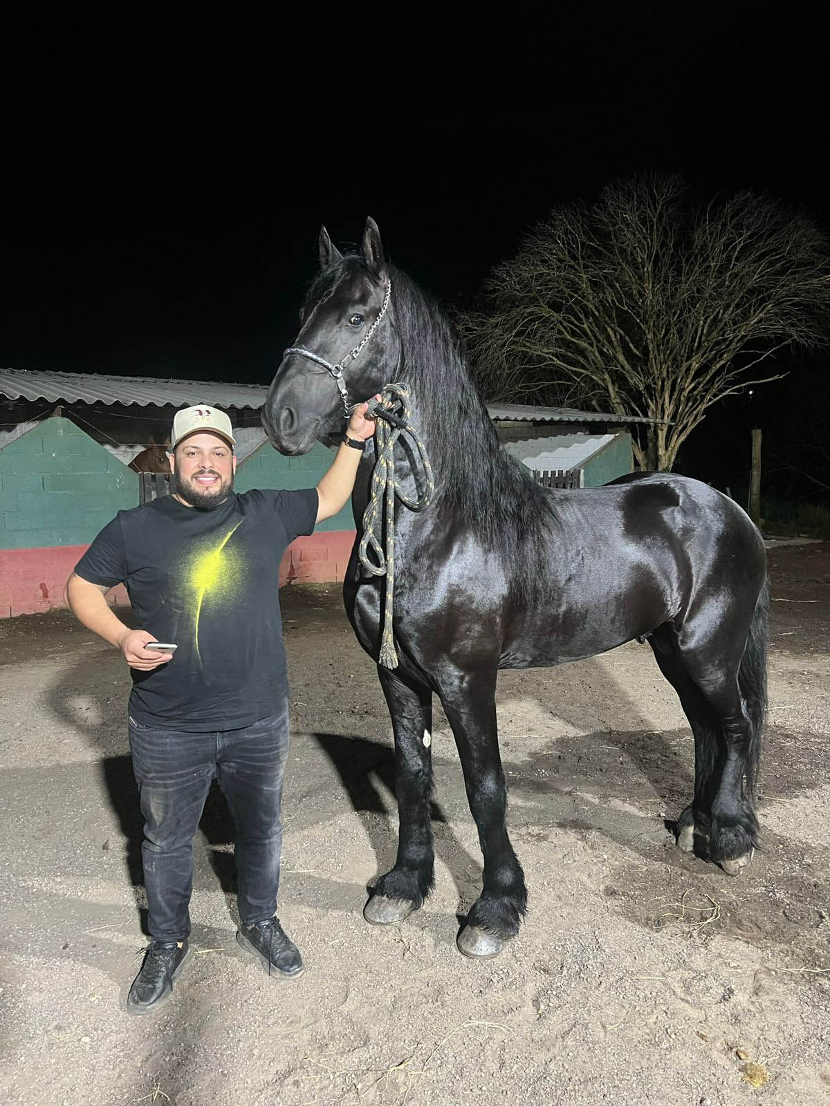 Gustavo Moura e Rafael revelam a paixão por cavalos