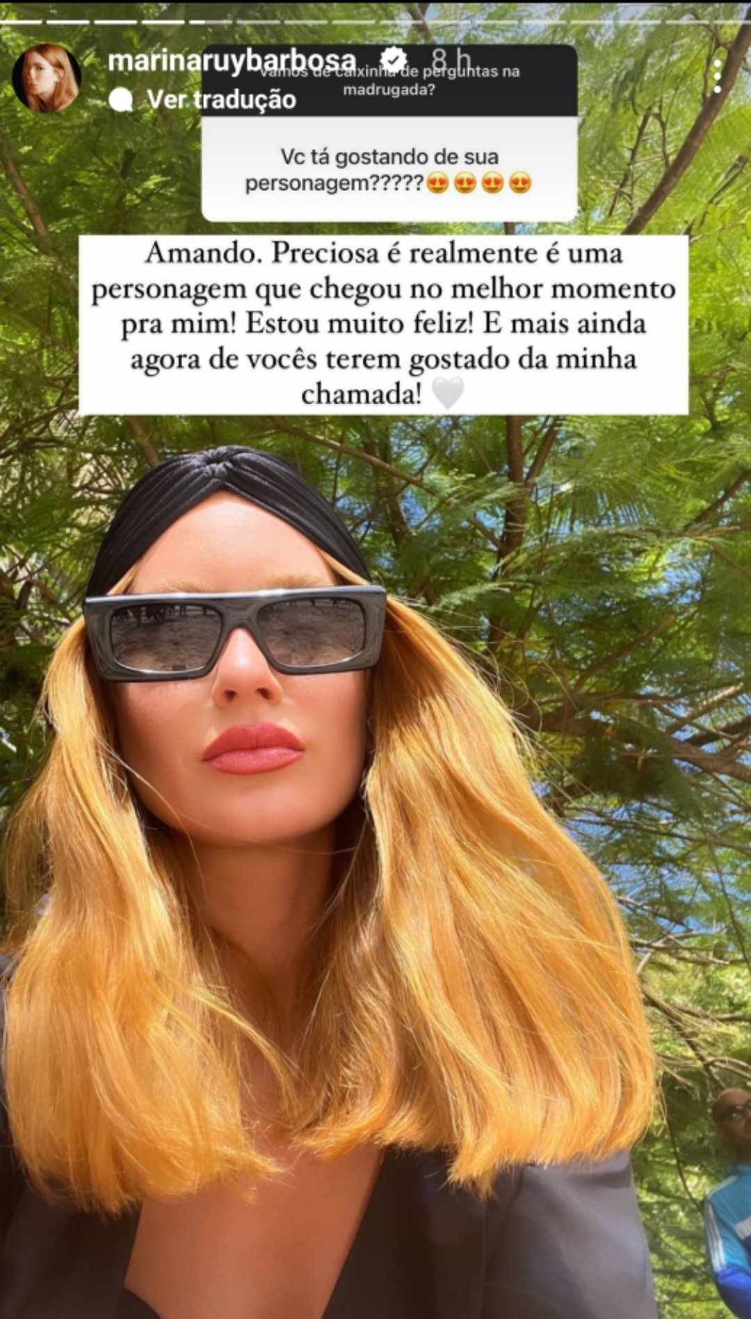 Marina Ruy Barbosa nova personagem