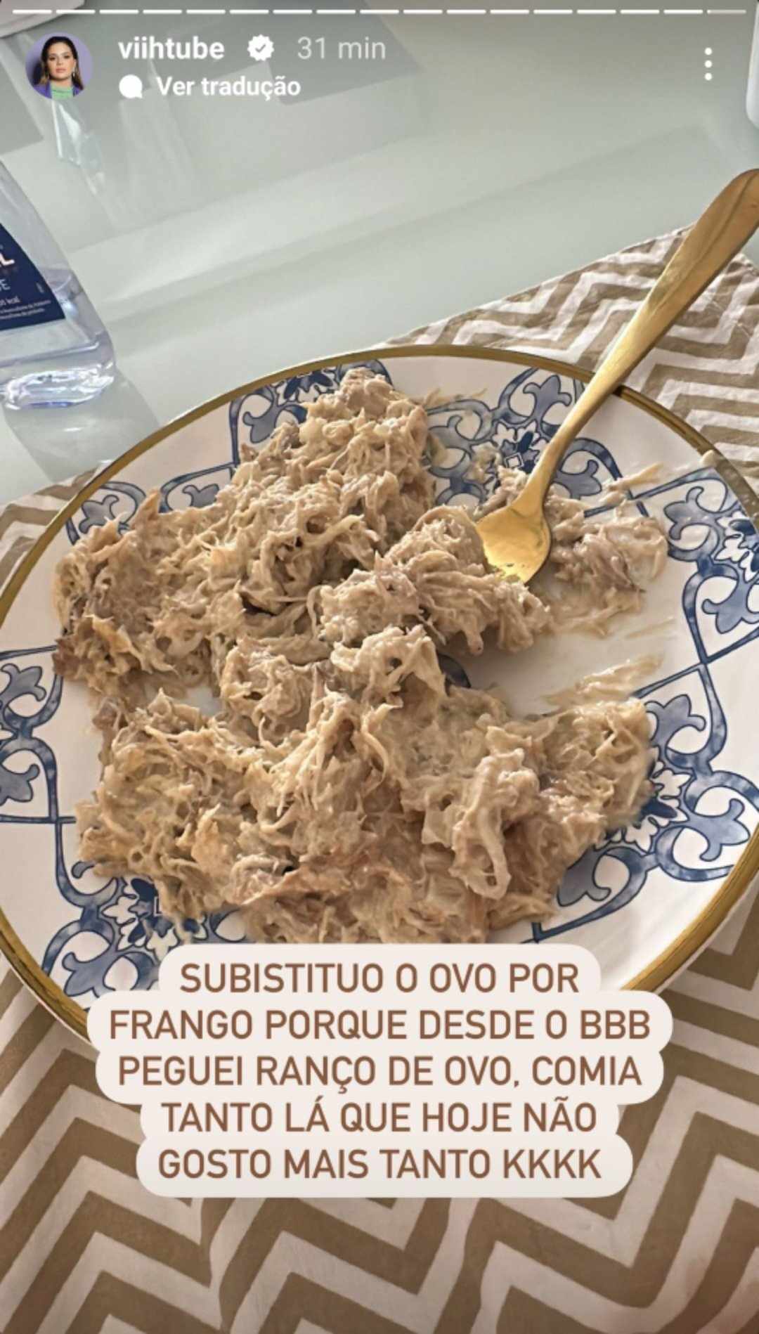 Viih Tube revela trauma de alimento após o bbb