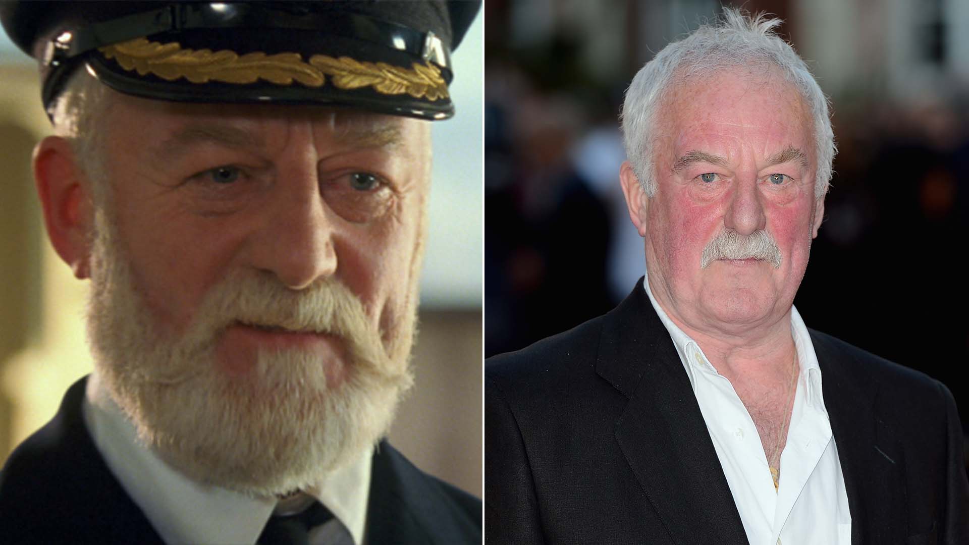 Antes e Depois de Bernard Hill - Fotos: Reprodução e Getty Images