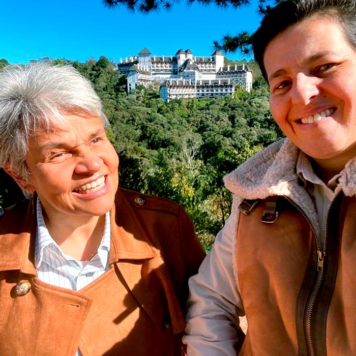 Claudia Rodrigues e Adriane Bonato