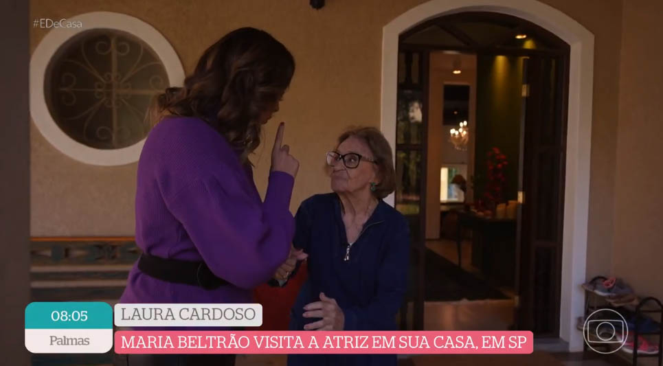 Laura Cardoso mostra sua casa no interior de São Paulo