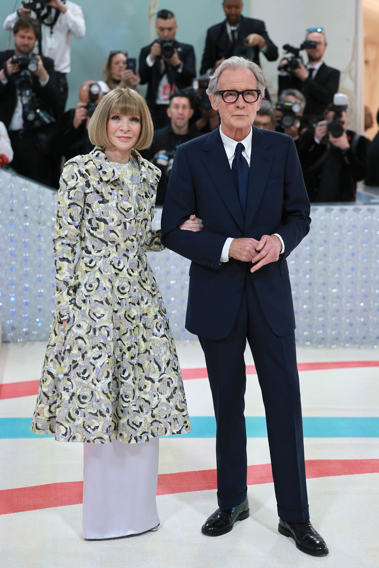 Anna Wintour e Bill Nighy no MET Gala 2023