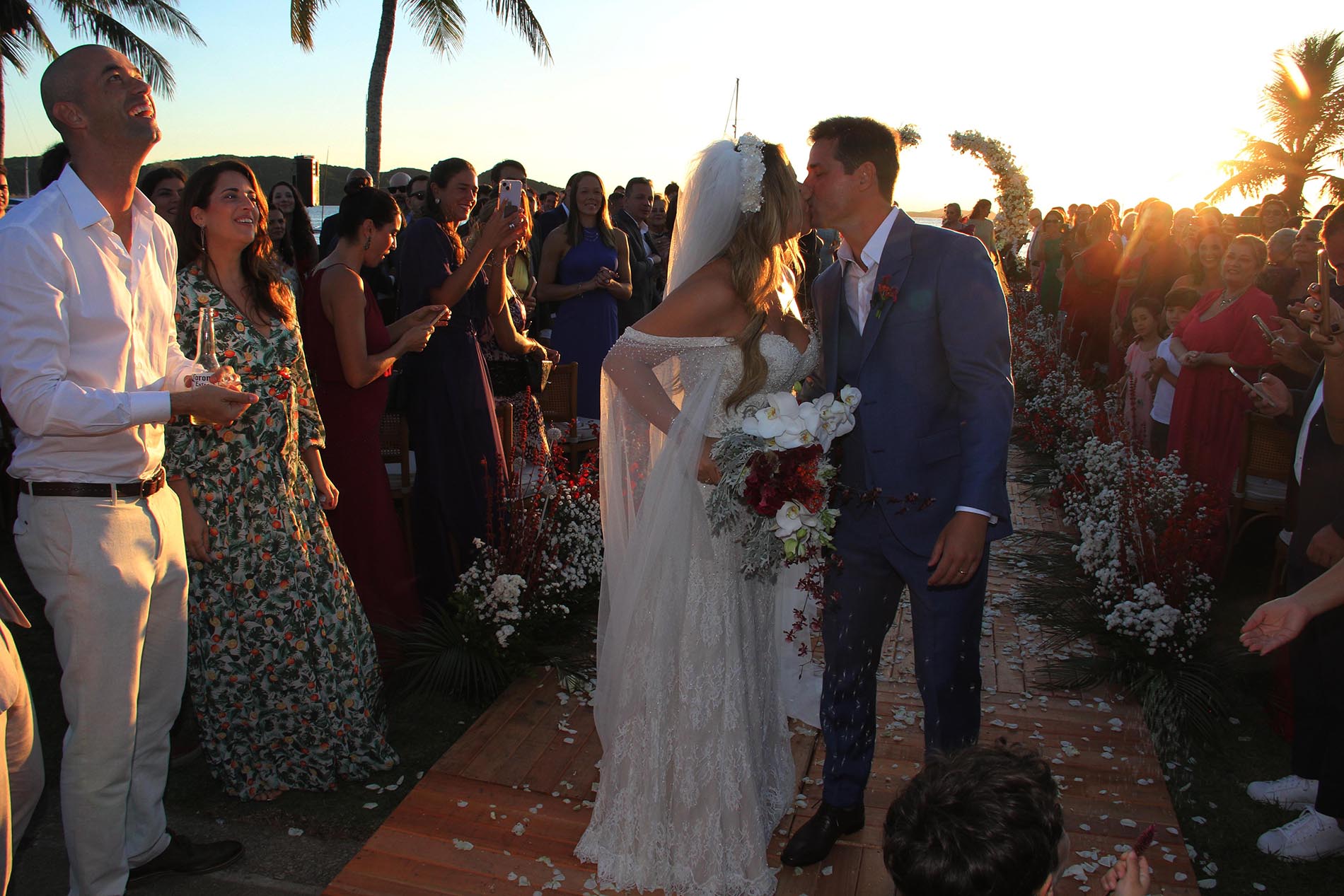 Casamento de Alessandra Vidaurre Soares e Fernando Bó - Foto: Paulo de Deus