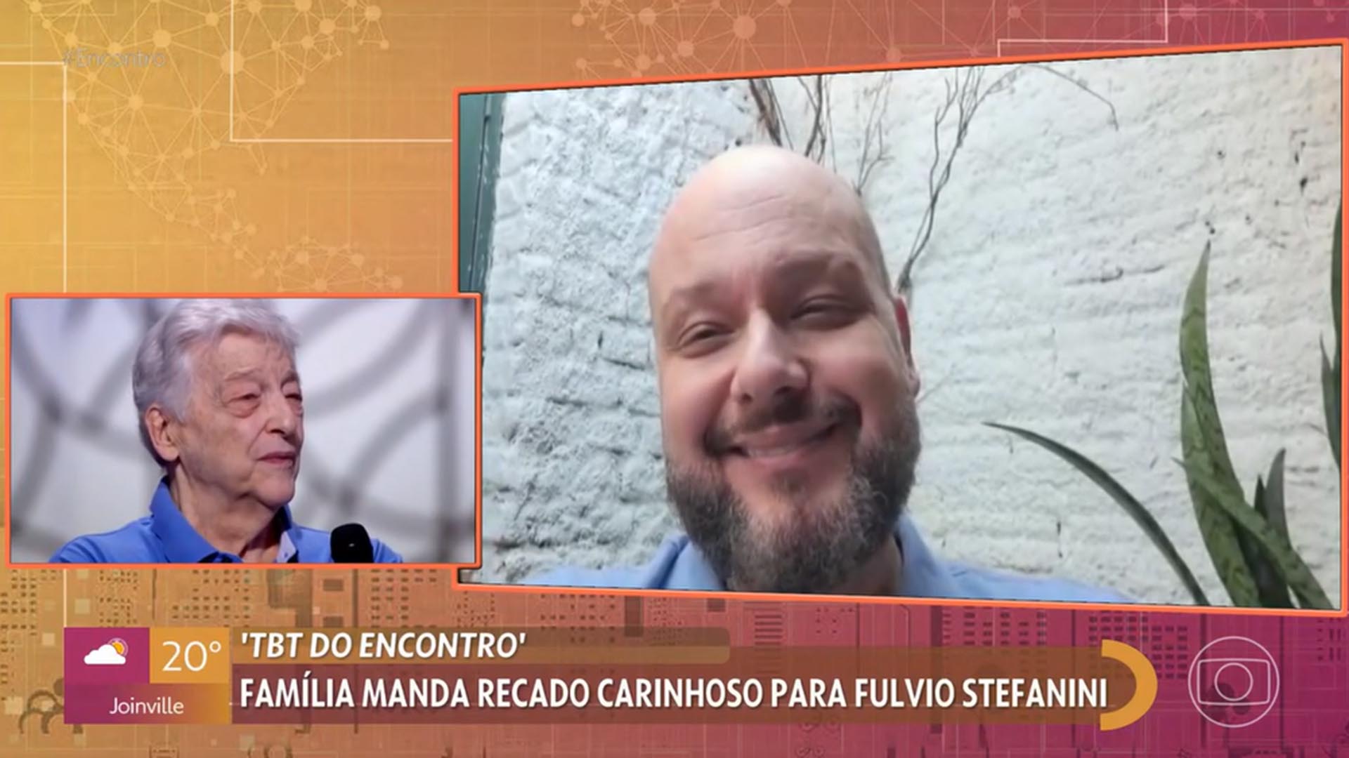 Fúlvio Stefanini no programa 'Encontro'