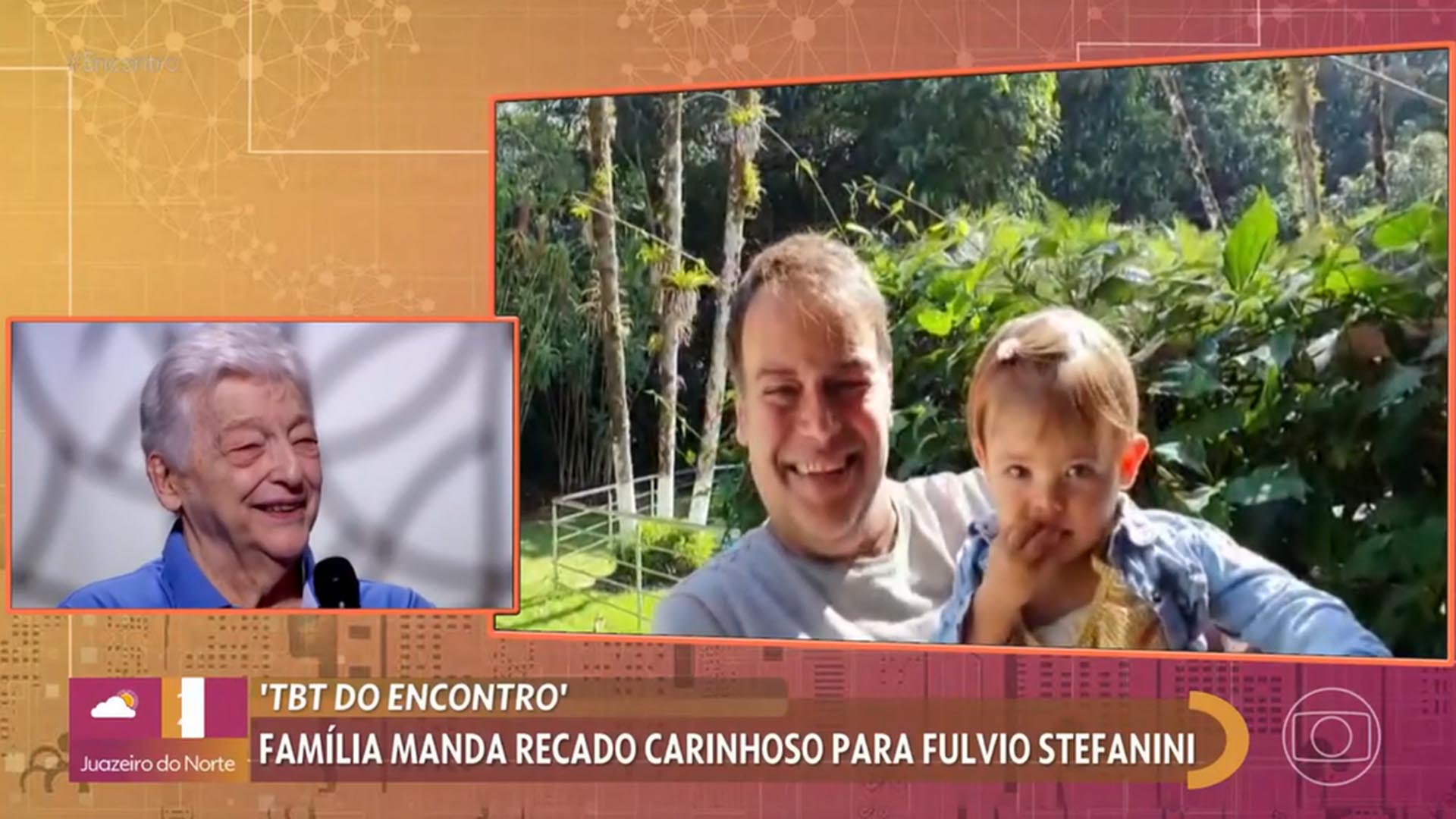 Fúlvio Stefanini no programa 'Encontro'