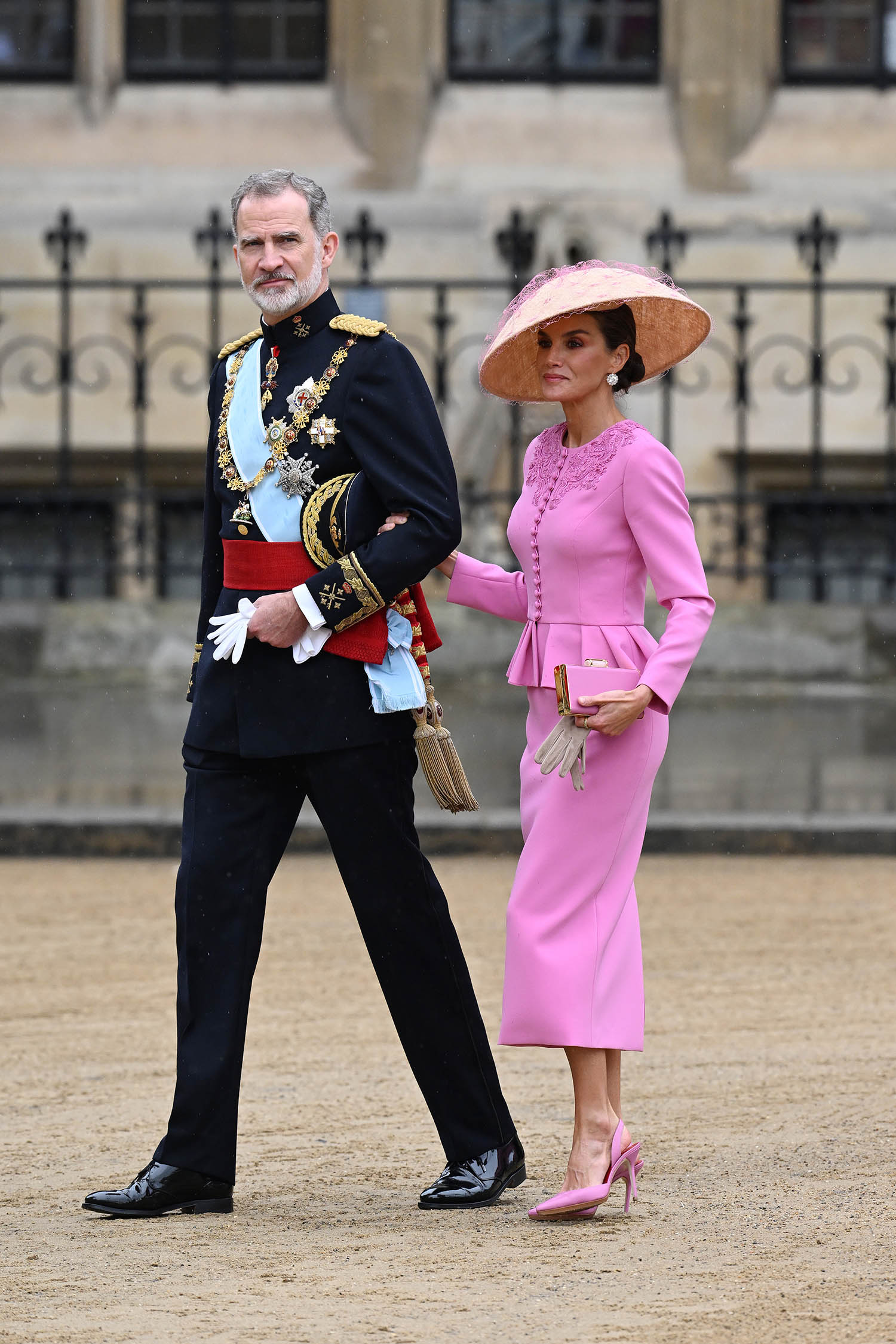 Rei Felipe VI da Espanha e a rainha Letizia