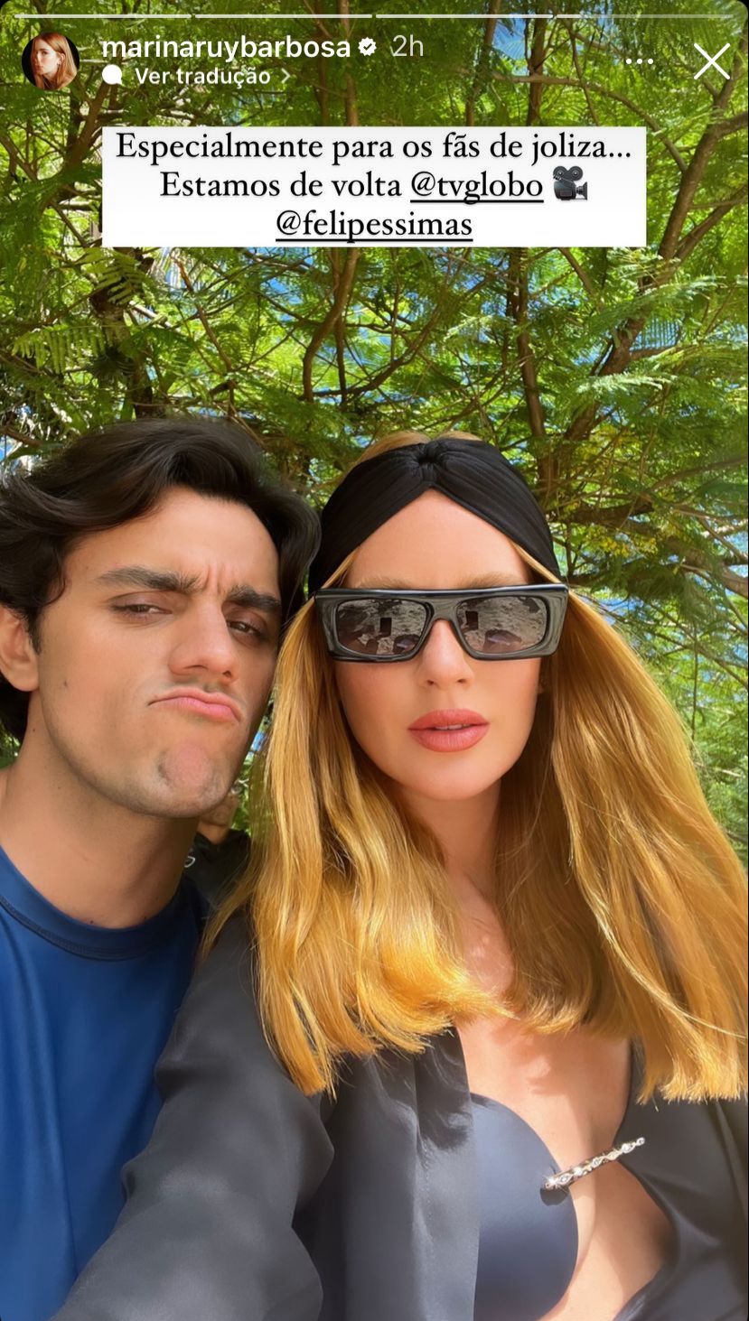 Marina Ruy Barbosa e Felipe Simas 