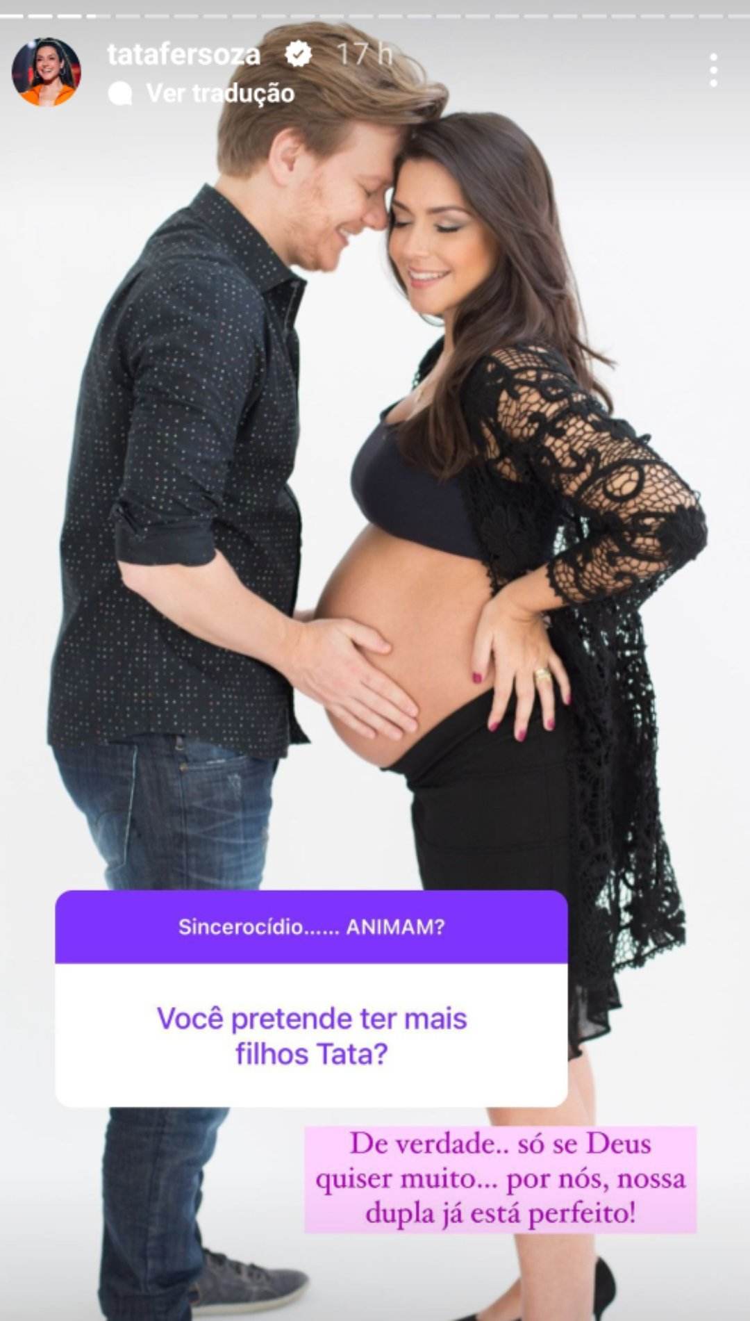 Thais Fersoza fala sobre ter mais filhos