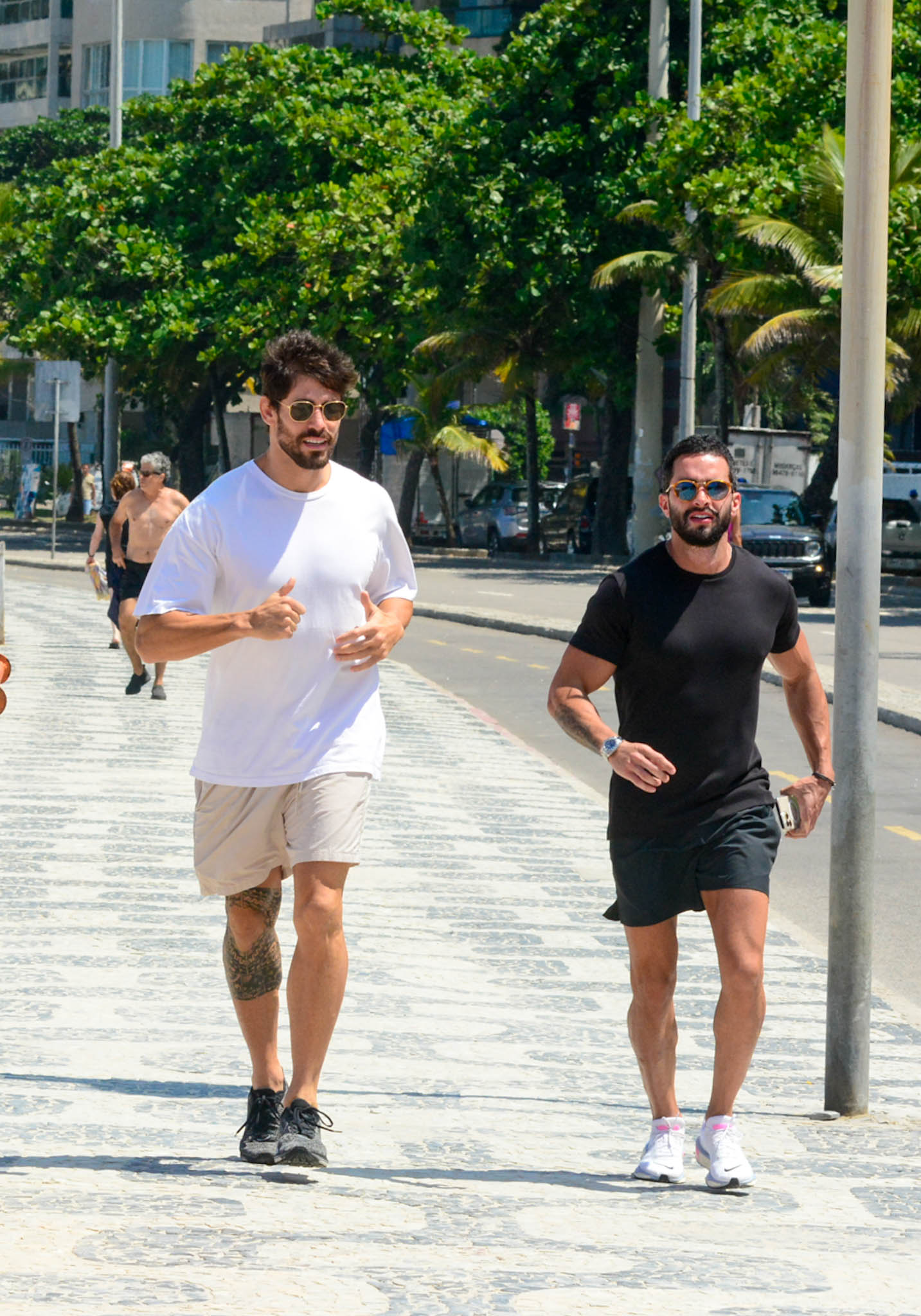 Cara de Sapato faz exercício no RIo de Janeiro