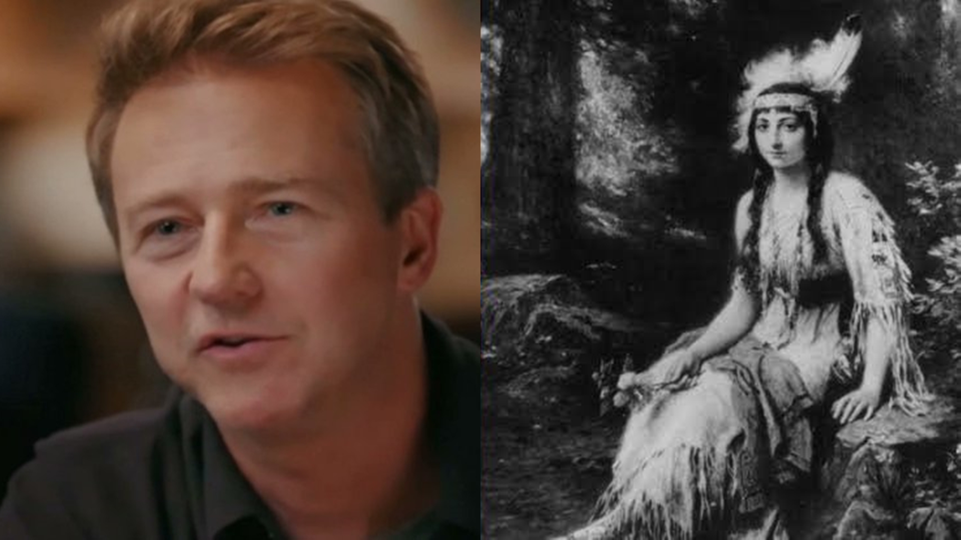 Edward Norton e Pocahontas