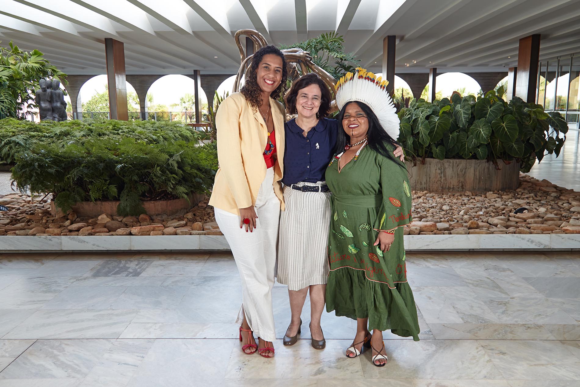 Em Brasília, Ministras do país celebram o mês das mulheres