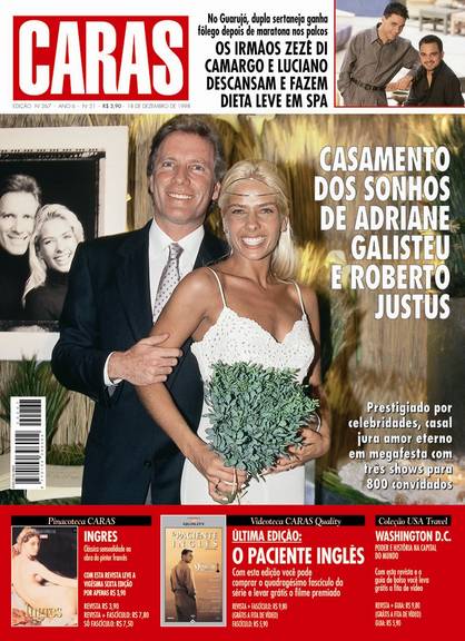 Adriane Galisteu em capa da CARAS