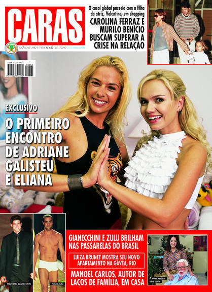 Adriane Galisteu em capa CARAS