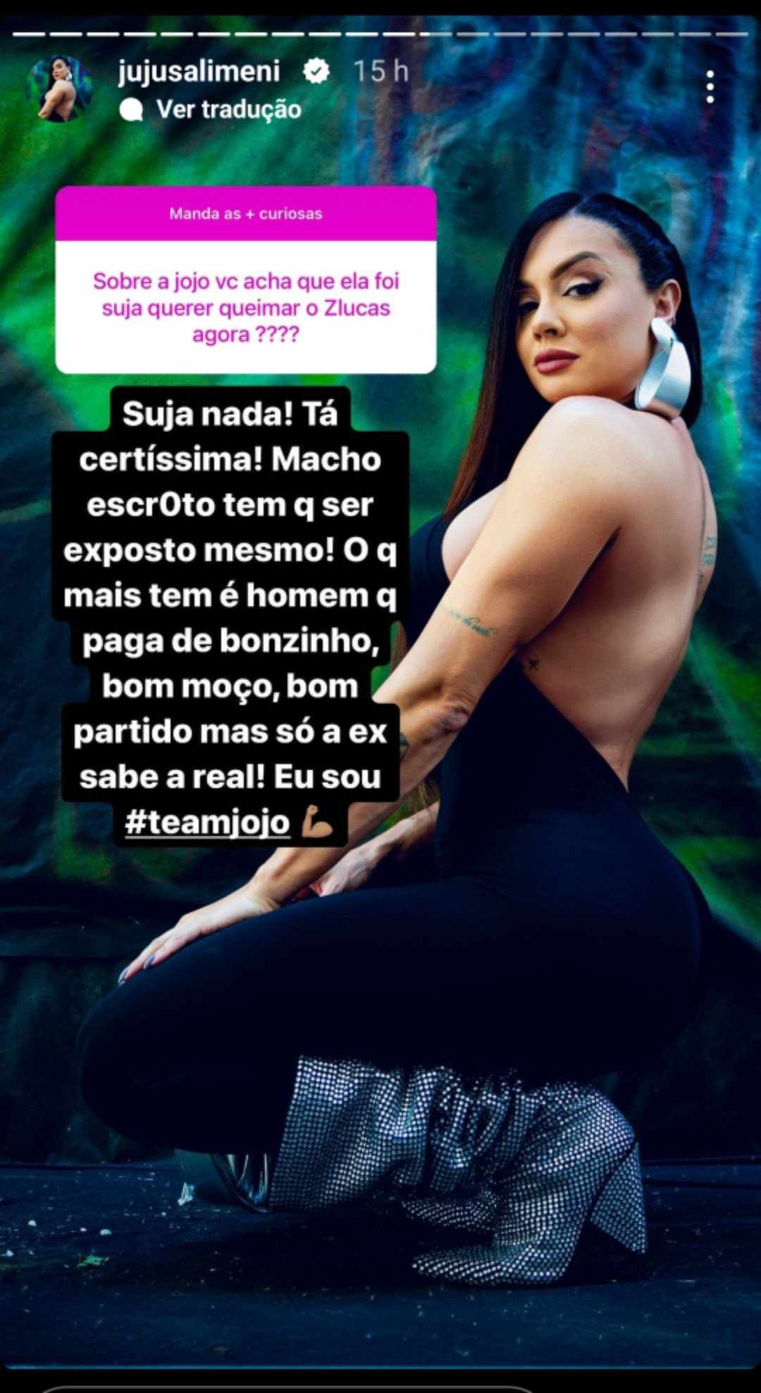 Juju salimeni fala sobre jojo todynho