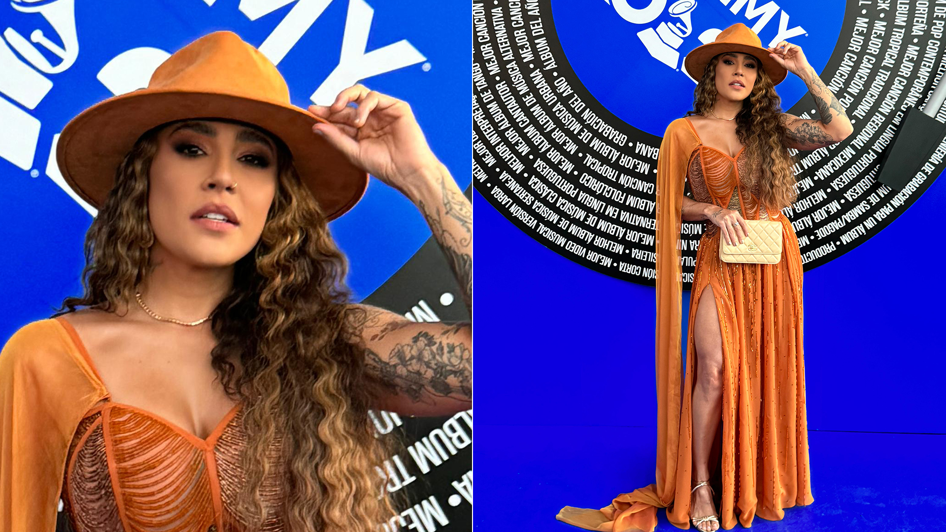 Saiba o preço do vestido de Lauana Prado para o Grammy Latino