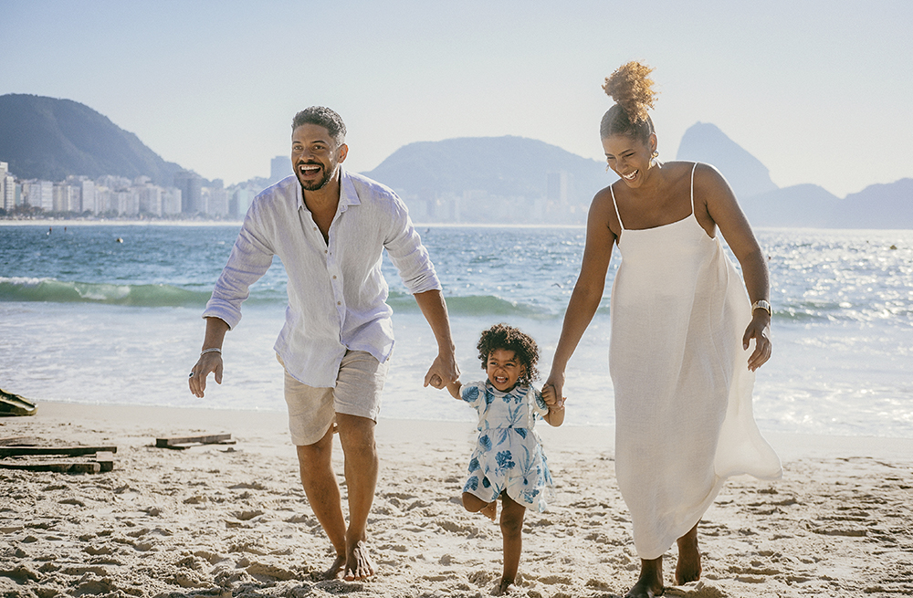 Paulo Lessa, Jade e Cindy Cruz