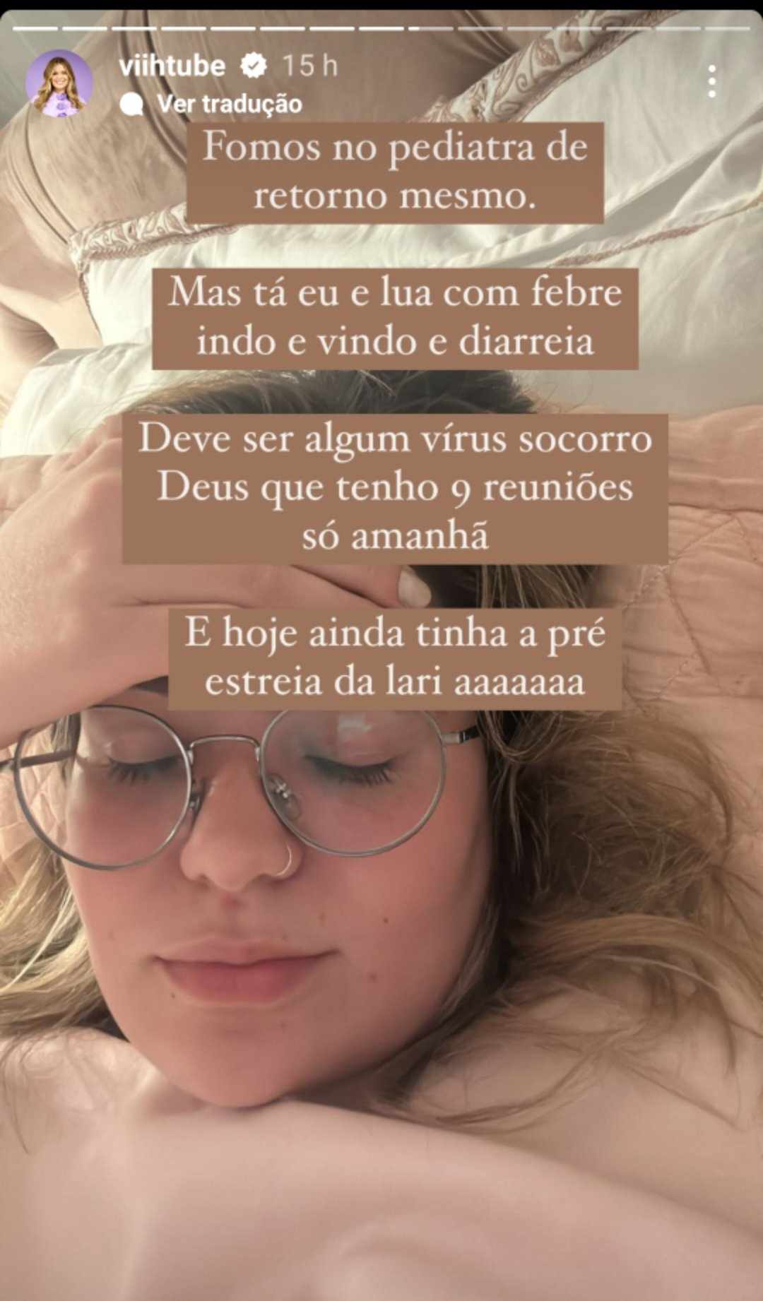 Viih Tube passa mal