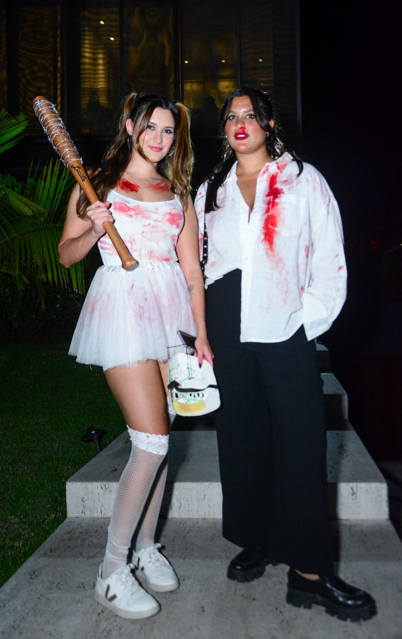 Famosos na festa de Halloween