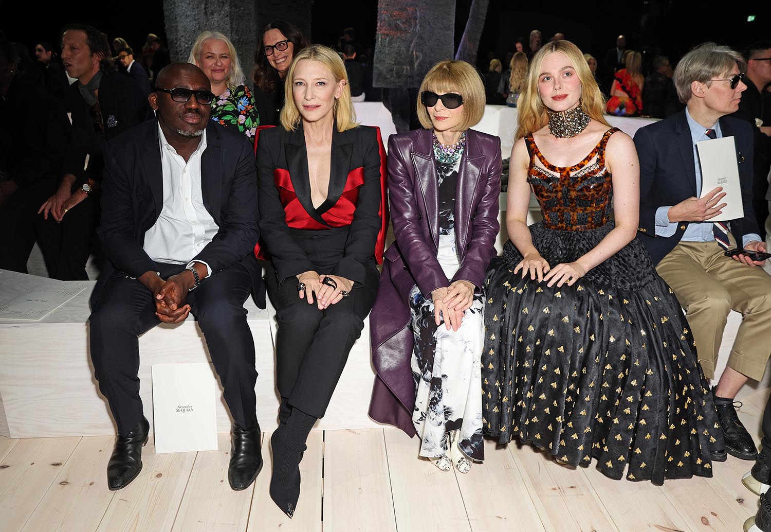 Cate Blanchett, Anna Wintour e Elle Fanning