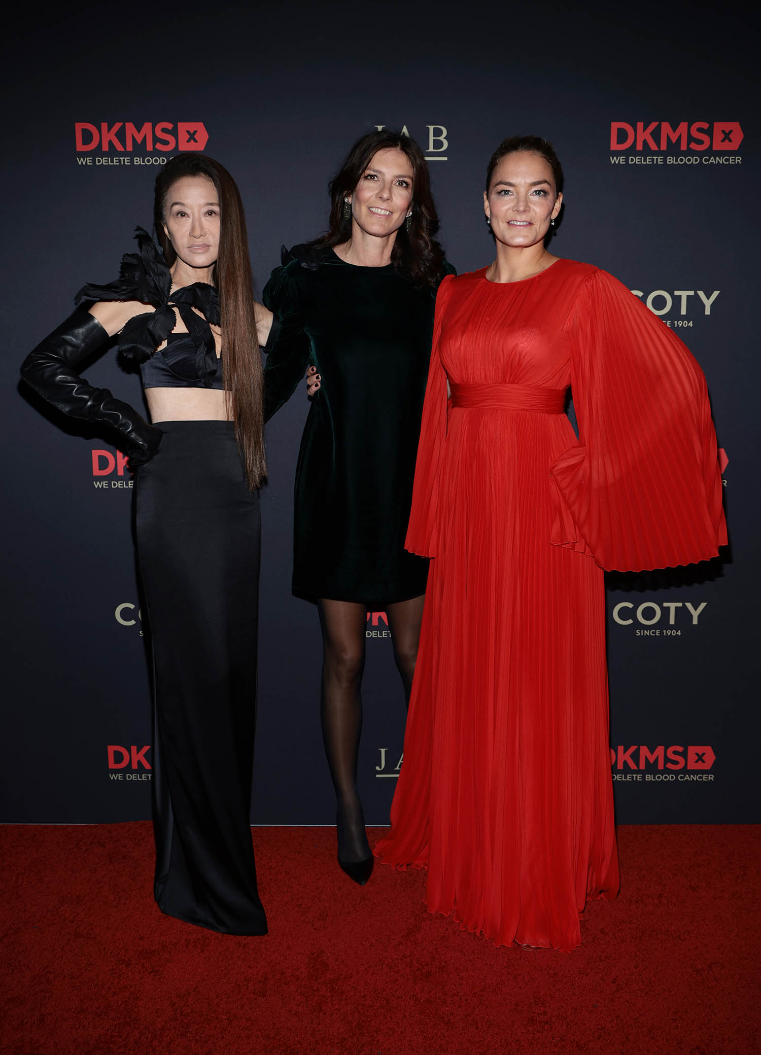 Vera Wang, Katharina Harf e Stefano Curti