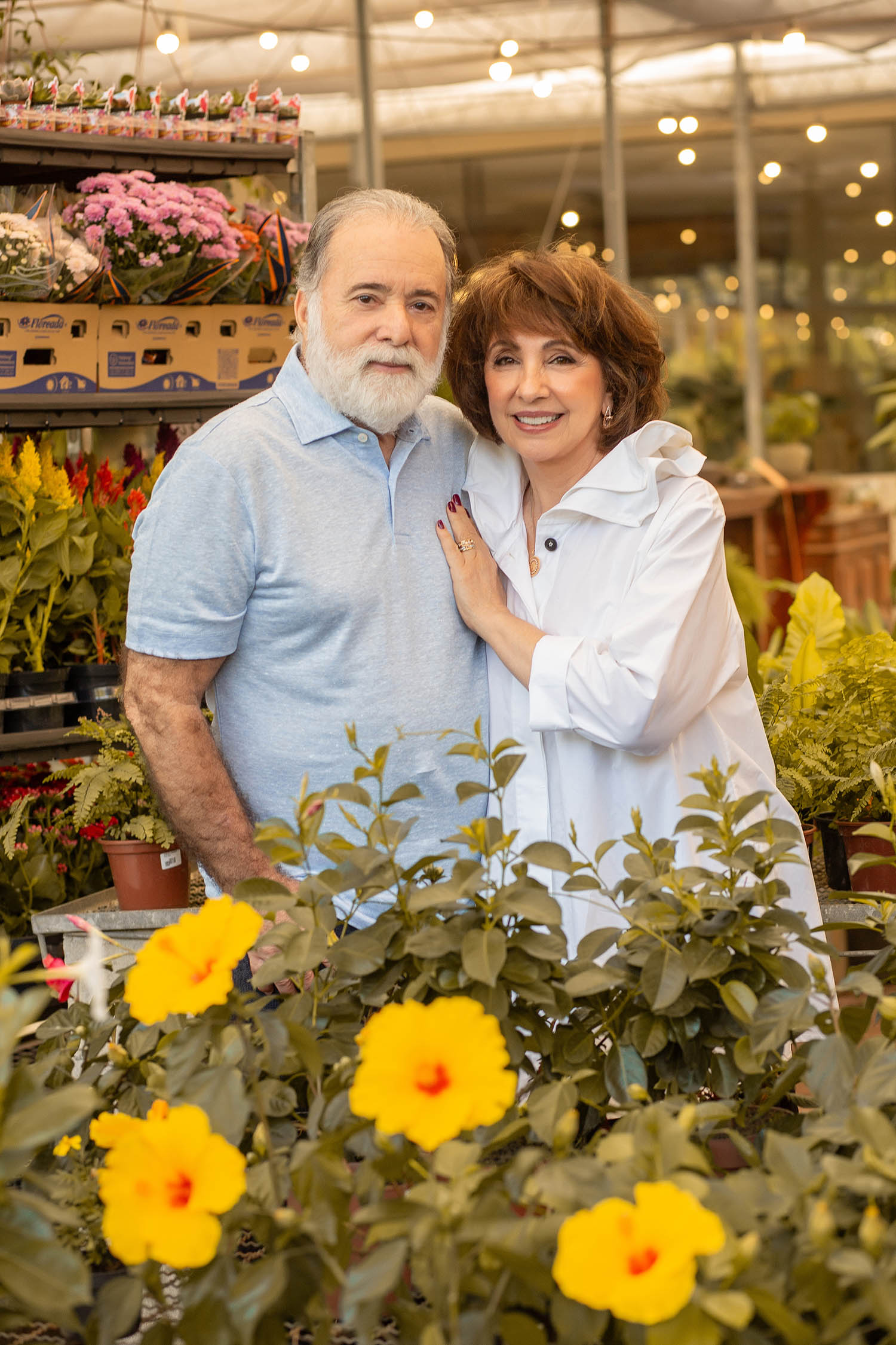 Lidiane e Tony Ramos