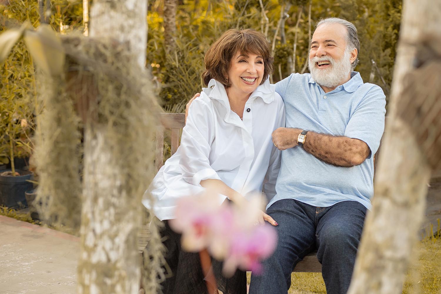 Lidiane e Tony Ramos