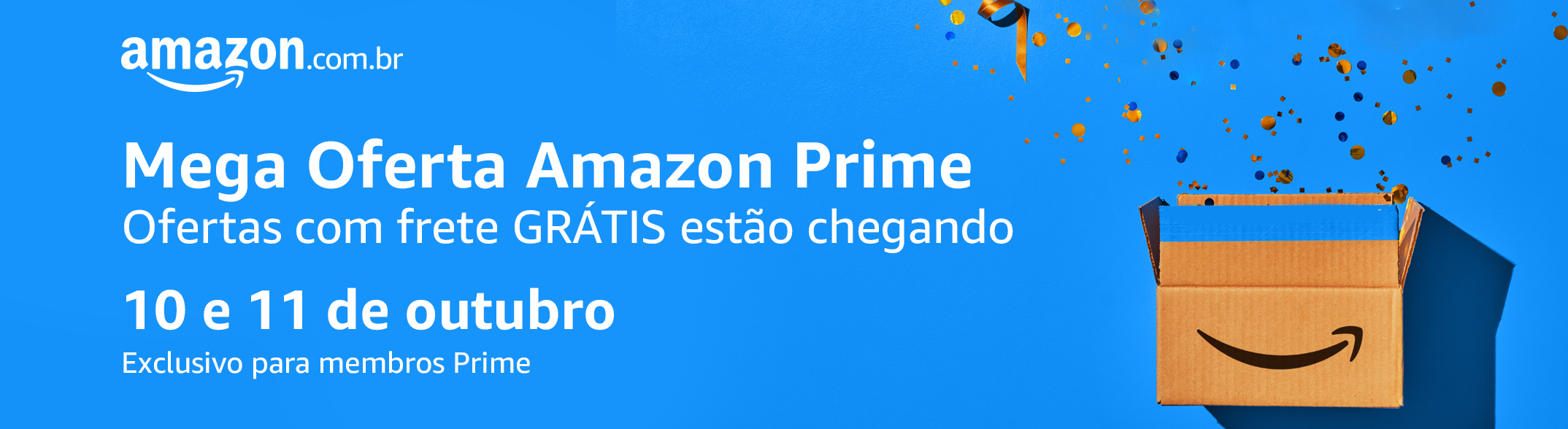 Mega Oferta da Amazon: evento reúne diversas ofertas nos dias 10 e 11 de outubro