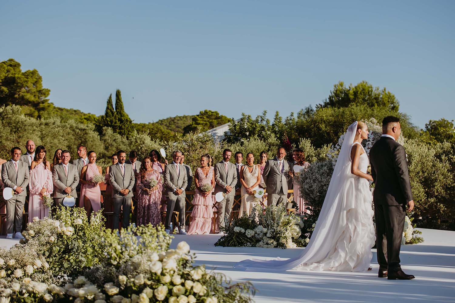 Casamento de Ronaldo Nazário e Celina Locks em Ibiza, na Espanha