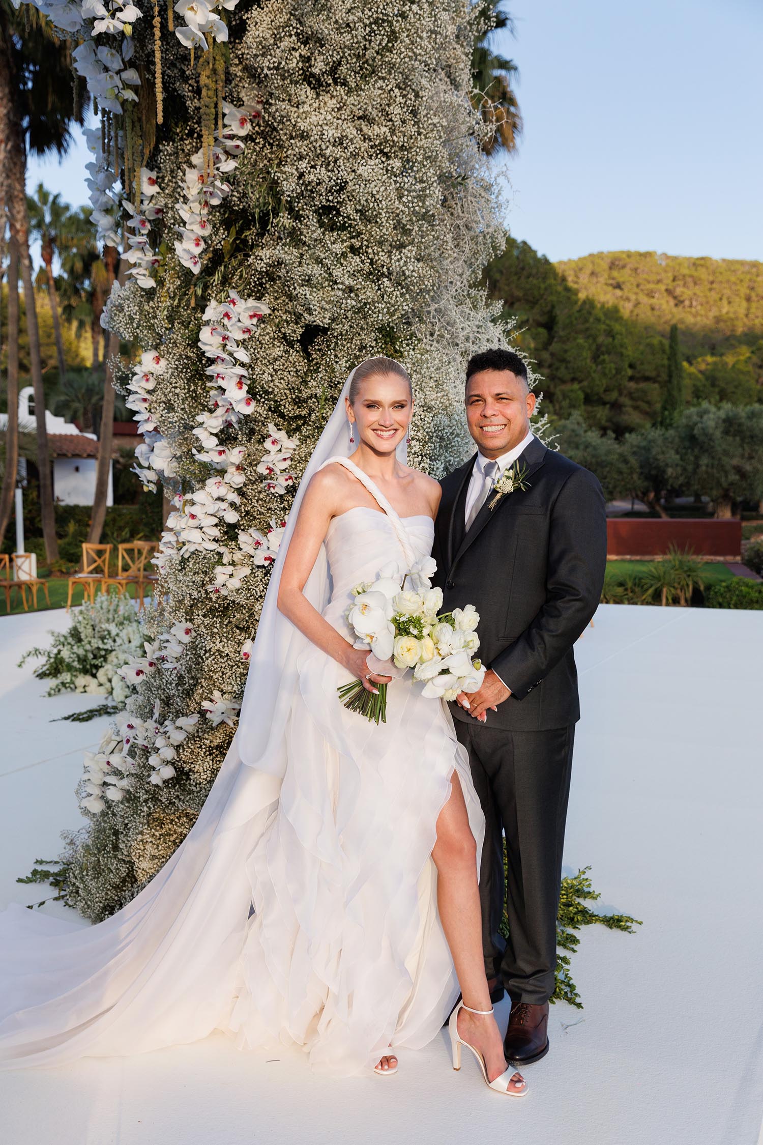 Casamento de Ronaldo Nazário e Celina Locks em Ibiza, na Espanha