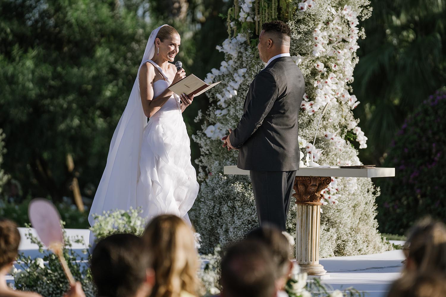 Casamento de Ronaldo Nazário e Celina Locks em Ibiza, na Espanha